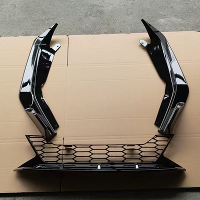Suitable for 14Th Generation 22 New Sylphy Front Shovel Modification 14Th Generation Sylphy Small Surround Sports Kit Front Lip Reiz (Other Car Modifications) - gloss-black