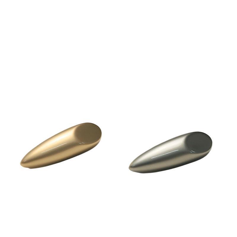 Four-button Small Fragrance Very Simple Style Long Metal Button Double-sided Nic Fur Coat Tweed Coat Decorative Button