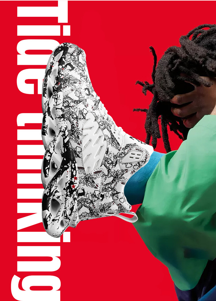 Esportes e lazer masculinos de inverno, tênis de corrida de basquete de cano alto para estudantes, tamanho grande_voghion.com