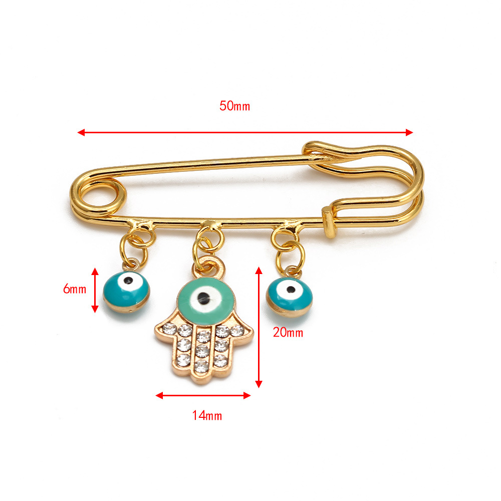Simple Style Eye Alloy Plating Women's Brooches display picture 24