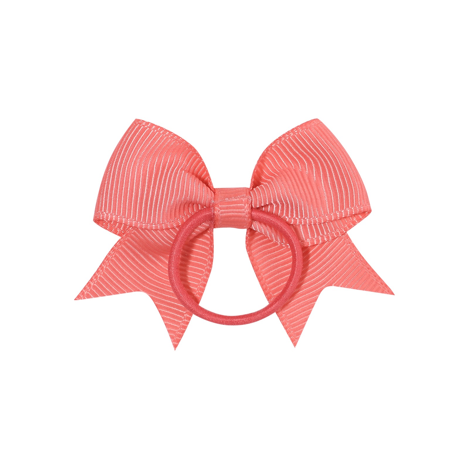 Fashion Bow Knot Polyester Rib Hair Tie 1 Piece display picture 4