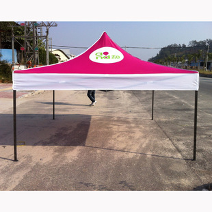 Advertising Four-Corner Exhibition Outdoor Folding Stall Rack Tent Retractable Parasol Carport Awning Wholesale