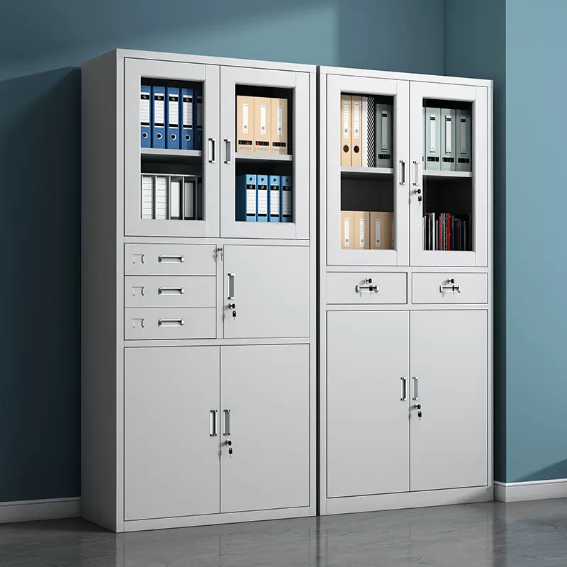 三箭钢制办公室文件柜铁皮柜办公财务档案抽屉资料凭证柜