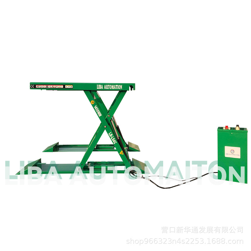 Elevación de elevador de automóvil 1.4M elevador directo de fábrica elevador de SUV tijeras de posición media sin instalación de tijeras pequeñas