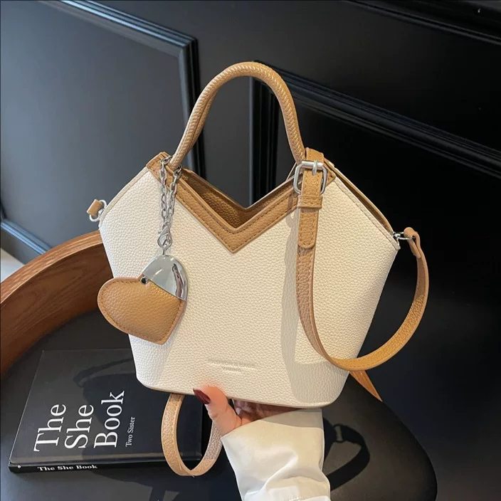 Small design handheld shoulder bag for side table, universal basket, one-shoulder bag, high-end