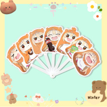 干物妹…小埋七折扇子折叠扇演唱会应援周边抖音同款