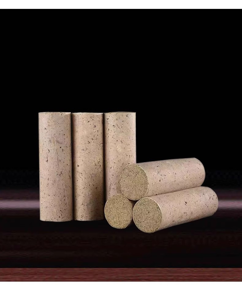Five-Year Aged Moxa Stick 8cm Large Pure Mugwort Ai Ye Moxibustion Roll for Home Use preparation