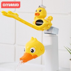 Faucet extender children's hand washing artifact baby cartoon silicone extension anti-splash water spout guide sink on behalf of