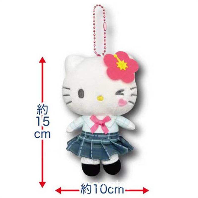 日本のかわいい桜平成ホットガール学生服黒革 KT 猫クールミーメロディーペンダントバッグペンダント|undefined