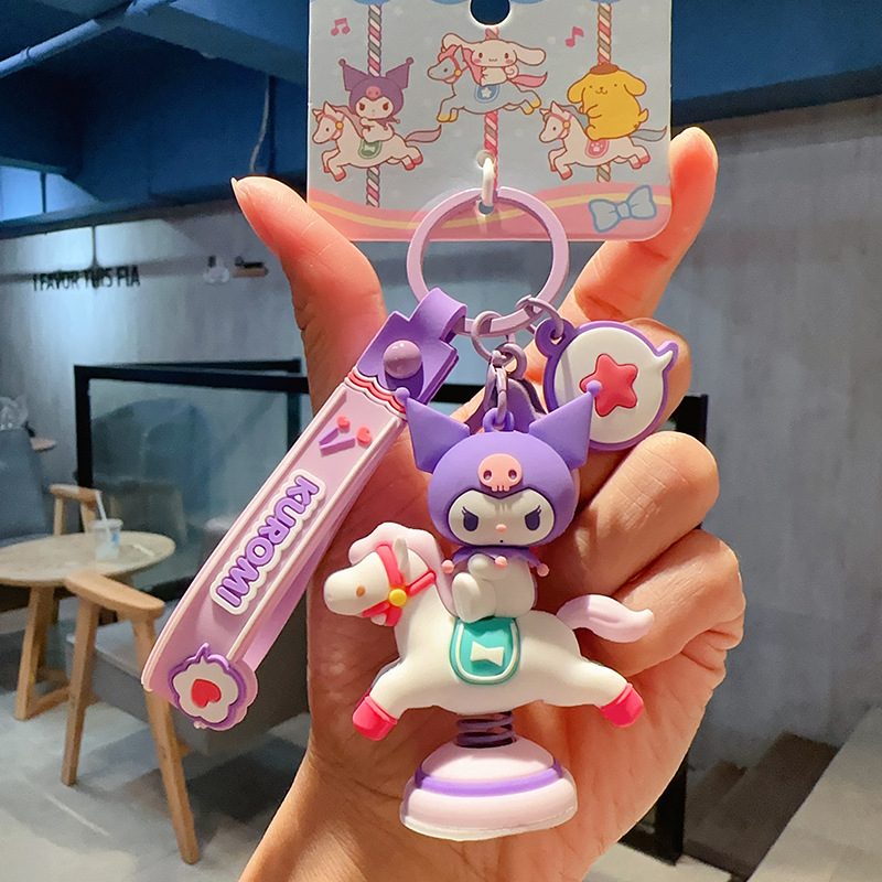 2026年新作正規品サンリオクロミぬいぐるみキーホルダー女性向け可愛いハローキティぬいぐるみカメラ小物