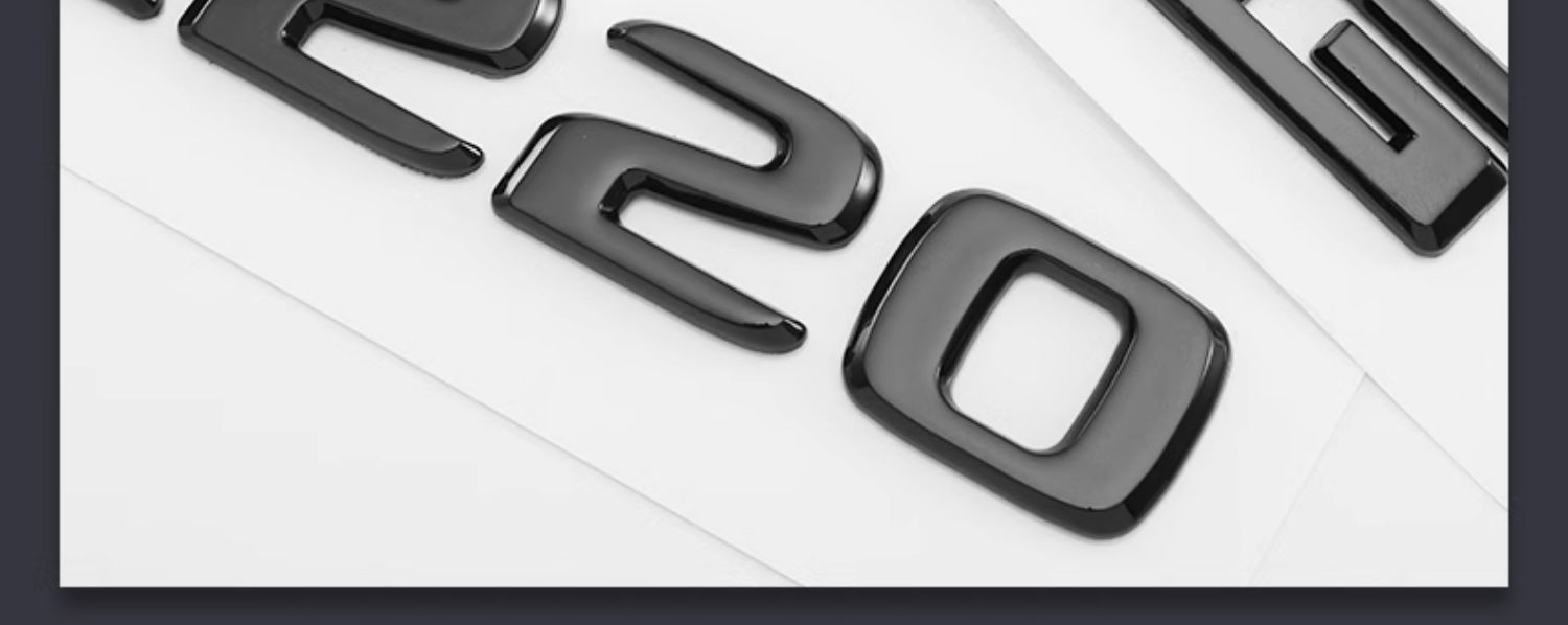 Applicable to Mercedes-Benz CLA200 Rear Alphabet CLA35 Modified AMG Digital Label CLA260 CLA45S Labeling