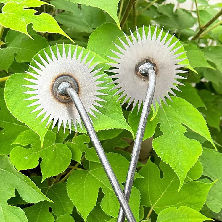 Sunflower weeding artifact household vegetable garden loose soil manganese steel hoe small rake uproot weed digging wild vegetables gadget