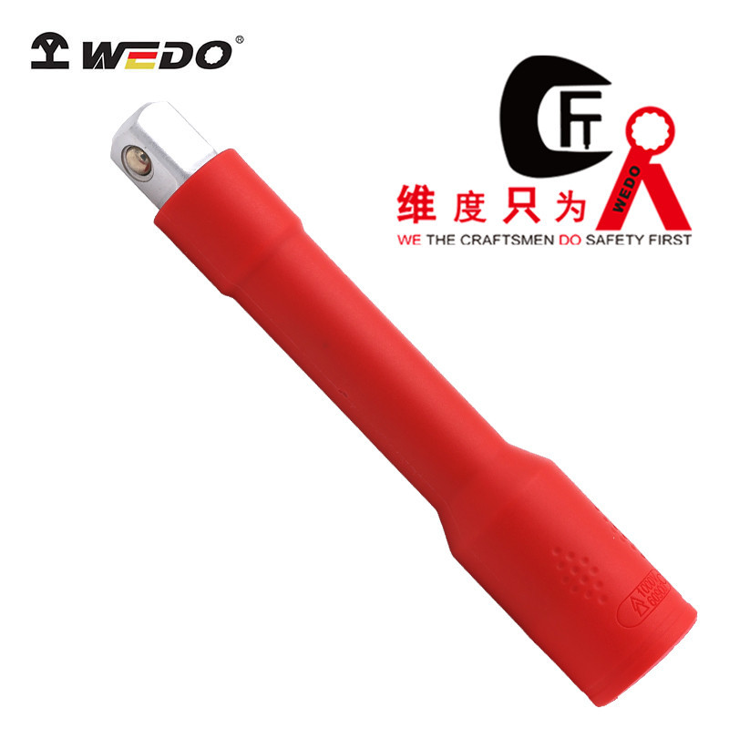 WEDO维度 绝缘注塑绝缘接杆 VDE认证耐压1000V绝缘套筒延长加力杆