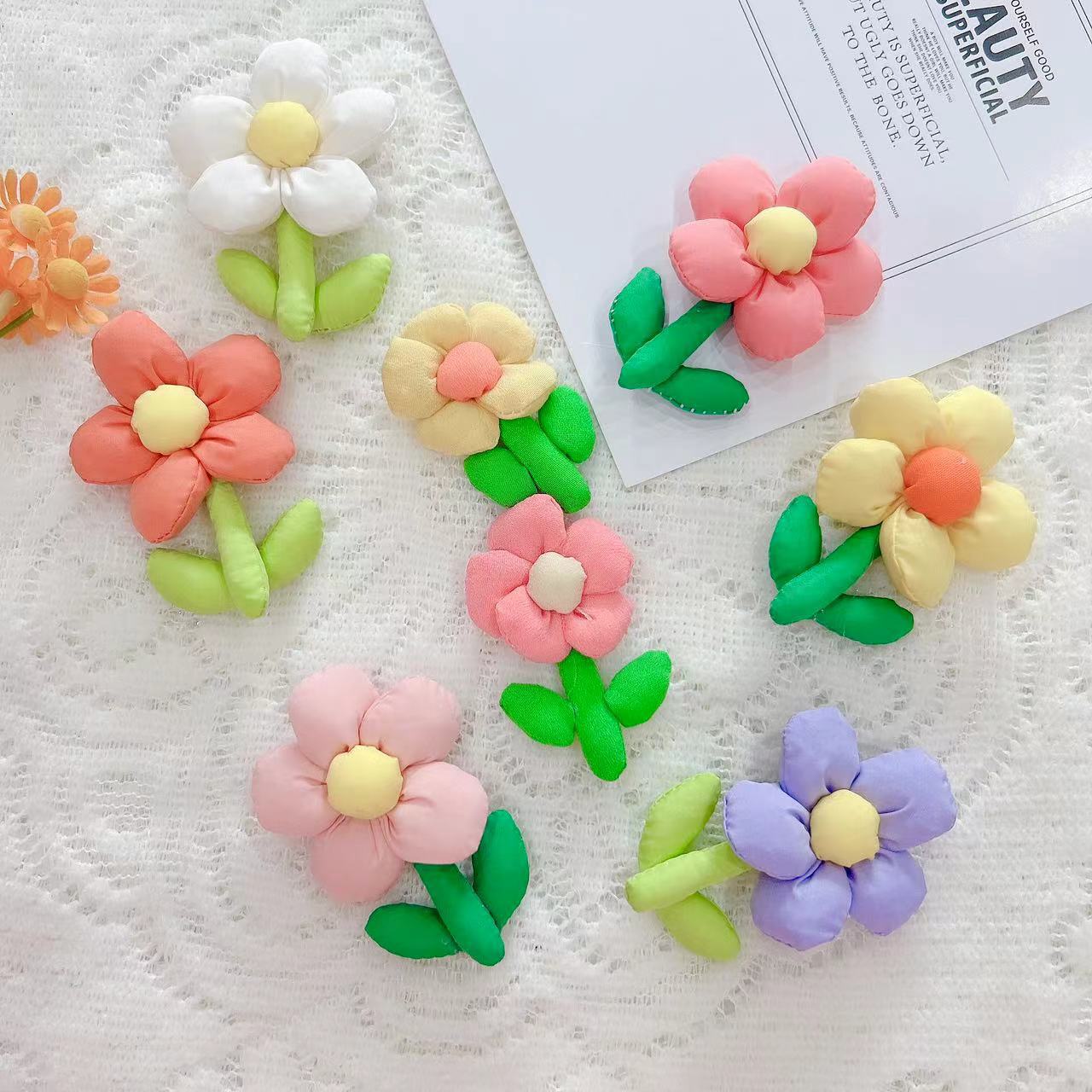 四季款太陽花網紅包包配飾少女心服飾配件鞋帽輔料頭飾配飾