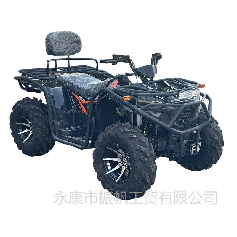 Vehículo de playa ATV de tracción en cuatro ruedas grande con inyección eléctrica motocicleta de cuatro ruedas automática 350CC vehículo de todo terreno de tracción en cuatro ruedas