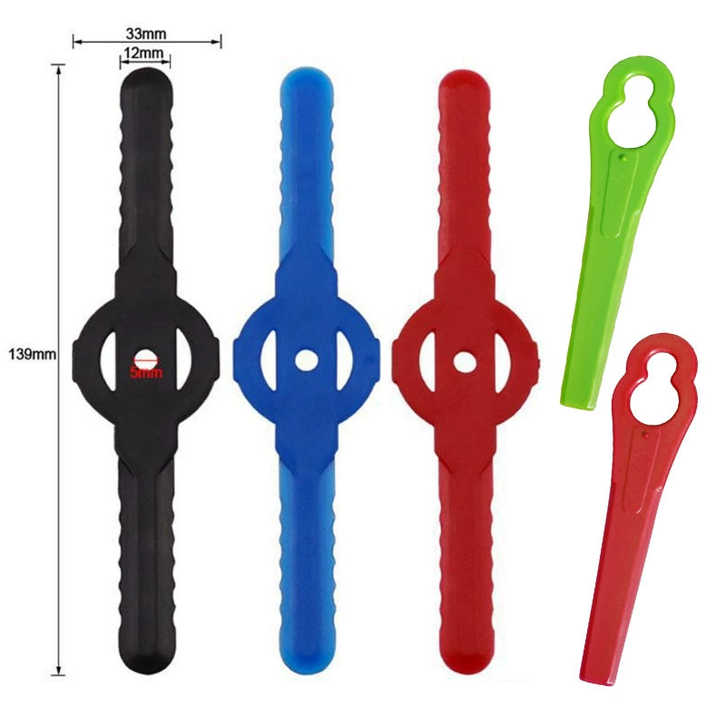 Пластиковый нож для газонокосилки Yunbei, триммер для газона, соломинка, нож для газонокосилки, аксессуары, пластиковый нож