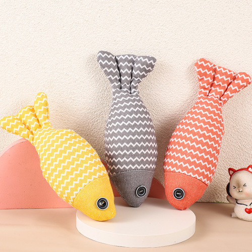 Cat Toys, Cat Teaser, Feathery Fish Toy, Chewable Fish Toy, Self-Entertaining Fish Toy, Cat Stress Relief Toy, Boredom Relief Toy, Wholesale Pet Cat Toys