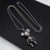 F0424-3 bear necklace