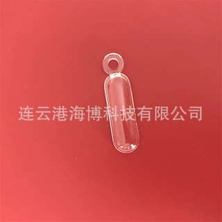 高透光耐高温透明耐酸碱  透明石英玻璃舟 定硫仪