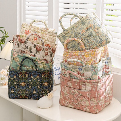 Export Home Fabric Storage Basket Korean Pastoral Style Portable Intimates and Sundry Storage Box Machine Washable Storage Basket Export Home Fabric Storage Basket Korean Pastoral Style Portable Intimates and Sundry Storage Box Machine Washable Storage Basket