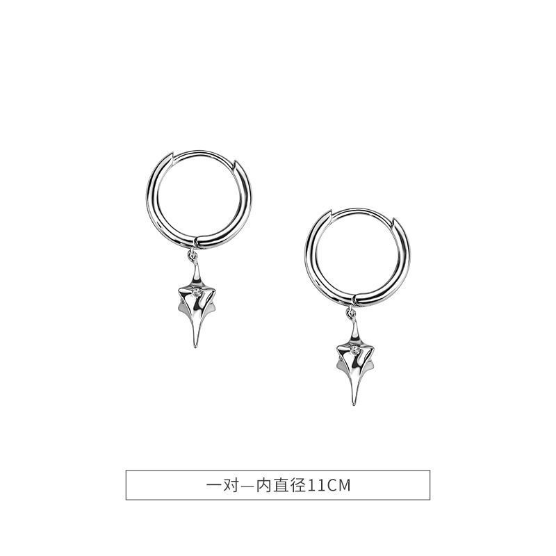 耳钉男痞帅单只个性潮流嘻哈百搭耳环小众时尚轻奢设计高级感耳饰