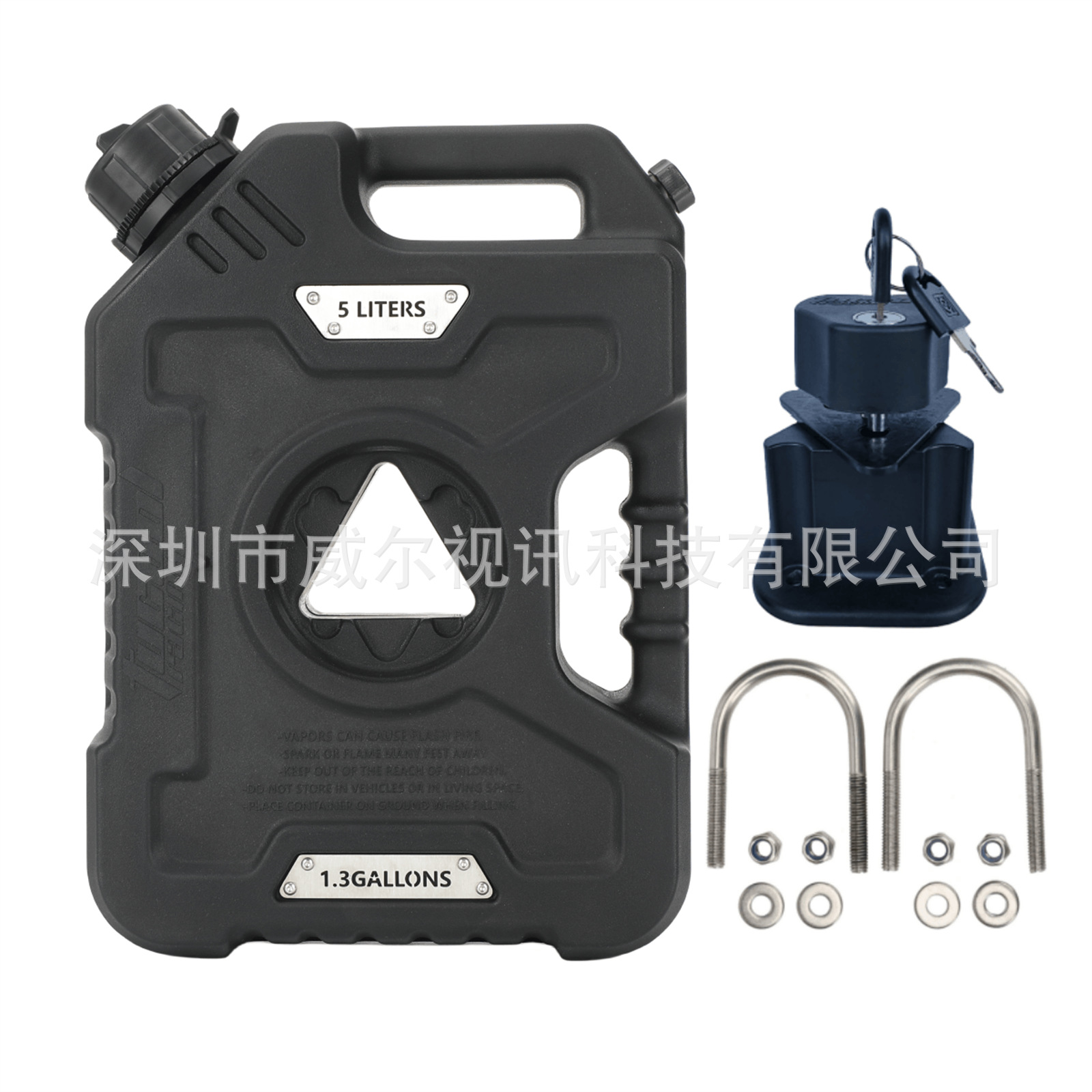 Tucool Racing 5L Motorcycle Fuel Tank Diesel Gasoline Canister Cross-Border Exclusive Supply for Motorcycle Front-Mounted Fuel Tank