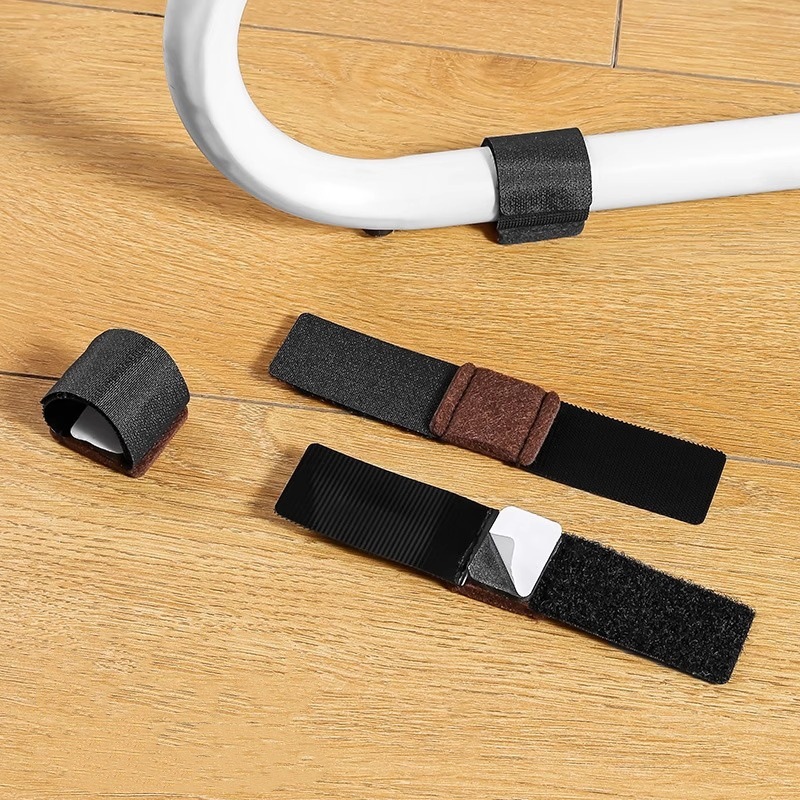 椅子脚垫静音防磨防滑办公电脑座木地板U形铁管保护套脚套魔术贴