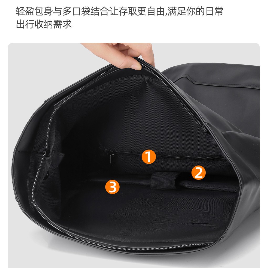 패션 트렌드 롤업 백팩 남자 대용량 여행 백팩 컴퓨터 백팩 남자 대학생 책가방 크로스보더 도매