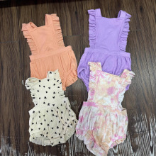 欧美Cat Gack 原单女童背带裙哈衣baby girl romper onesie