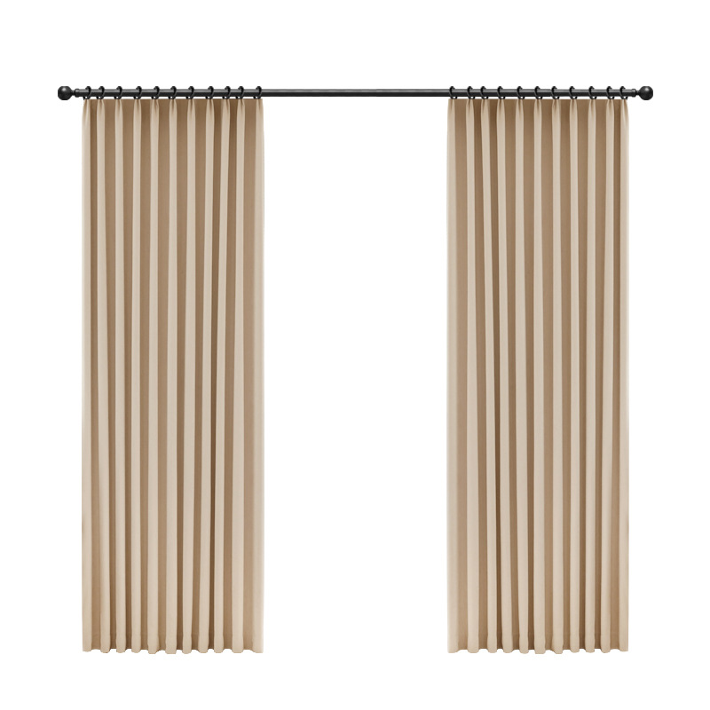 Rainbow Bean cortinas sombreantes de alto nivel sensación nueva ventana flotante Jacquard de Chenille dormitorio productos terminados cortinas Shaoxing al por mayor