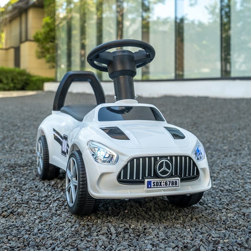 Carro para niños, coche torcido, 1-3 años, coche de juguete para bebés, coche, rueda universal, coche antideslizante