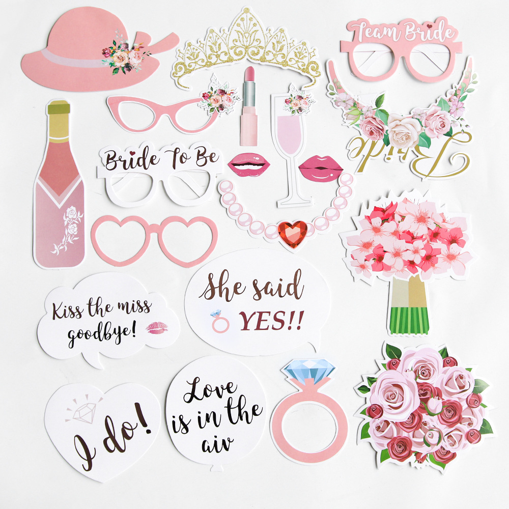 boda compromiso fiesta de solteros fotos props estampado bride to be bride-to - be fotografía decoración