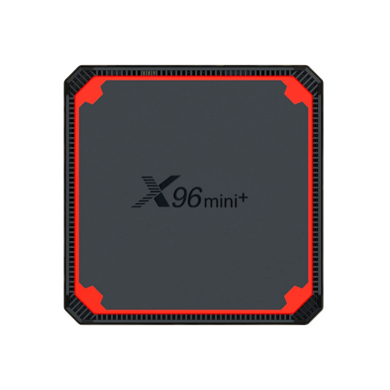 X96mini+сетник сет-топ бокс S905W4 Android TV бокc двойной частоты WIFI 4K HD телевизионная коробка