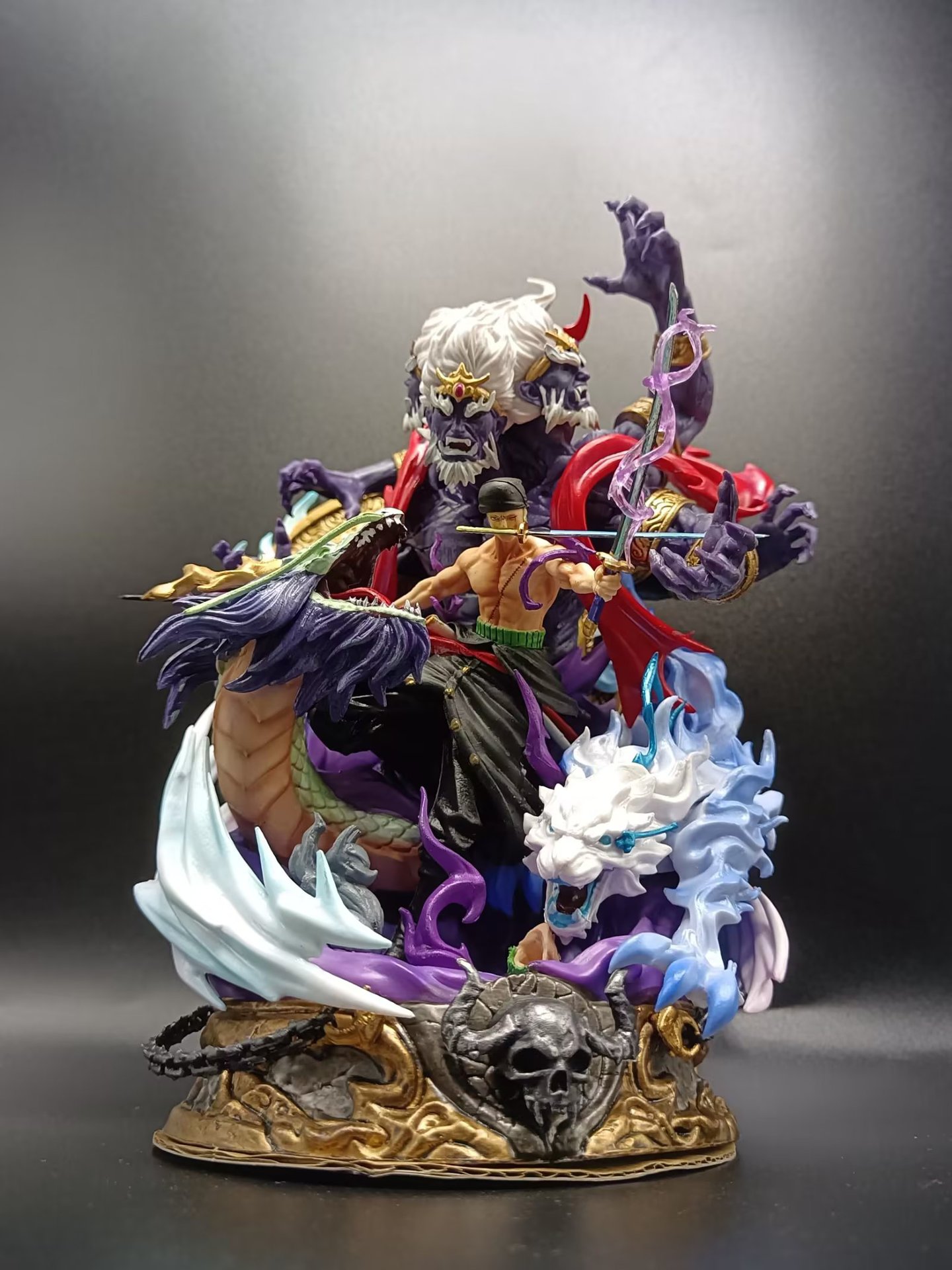 海贼王 LX 地狱之王 阎魔索隆 手办 模型 雕像