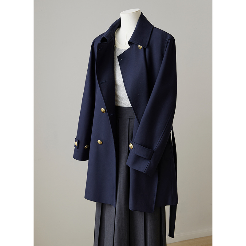 North Road Horse Coat Coat Women's Mid-length New 2024 Loose All-match Spring and Autumn British Fashion