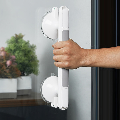 Cross-border new style punch-free large suction cup handrail bathroom toilet glass door handle elderly safety anti-slip