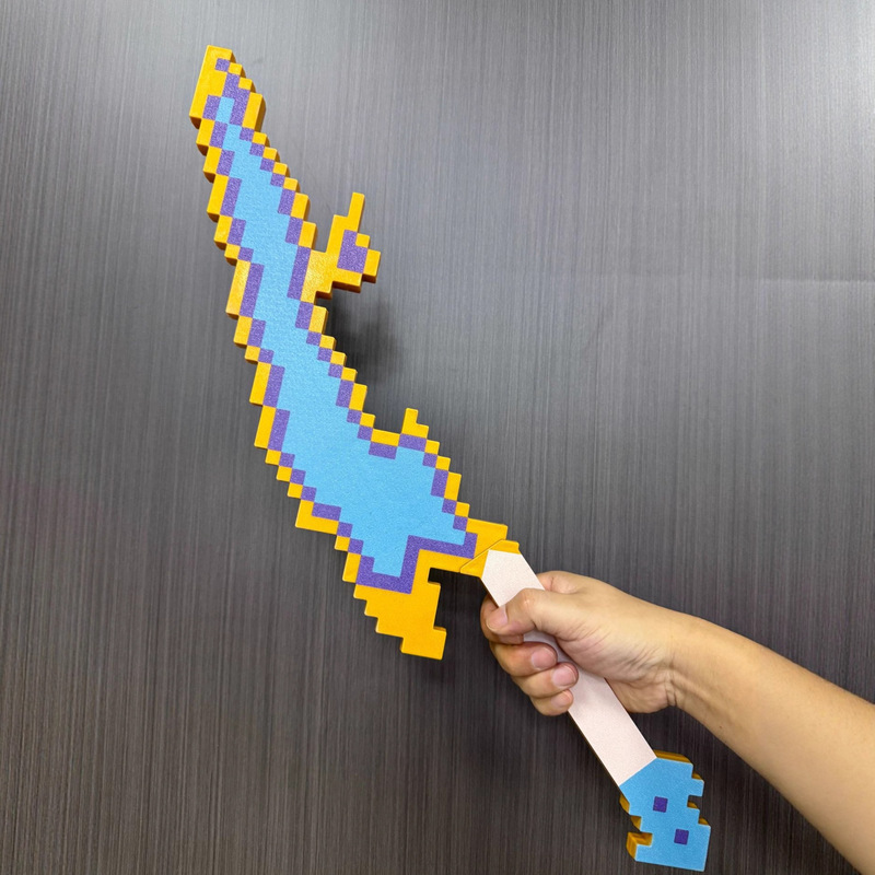 我的世界游戏周边武器模型可伸缩寰宇噬魂蛇刃3D打印战神之刃玩具|undefined
