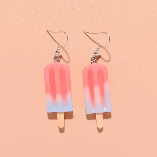 Ice cream earrings