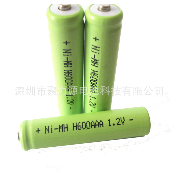 7号镍氢充电电池AAA600MAH1.2V 玩具消防照灯电动工具遥控器风扇