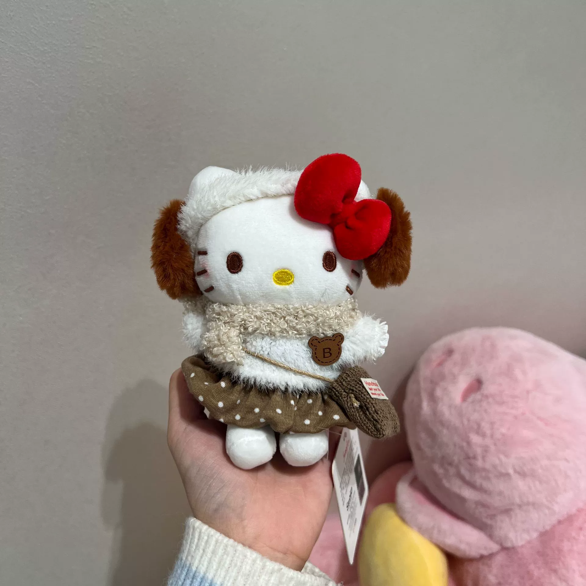 Hello Kitty, hello kitty, настоящая милая cartoon-подвеска, кукла, кот, подарок на день рождения