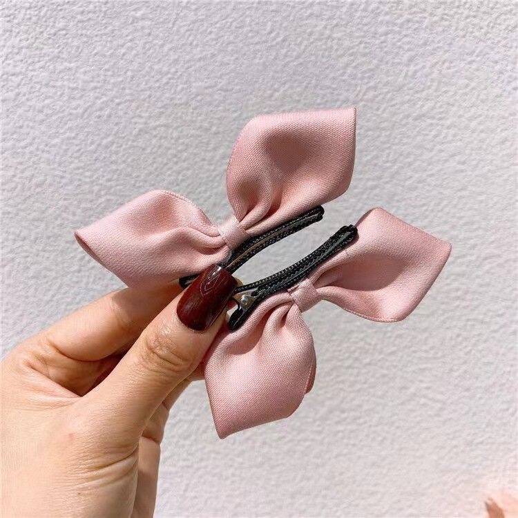 Clipper de cabello de malla de arco para niños brocas de cabello negras lindas frises rotas brocas de cabello adorables adorables joyas de cabello de niña