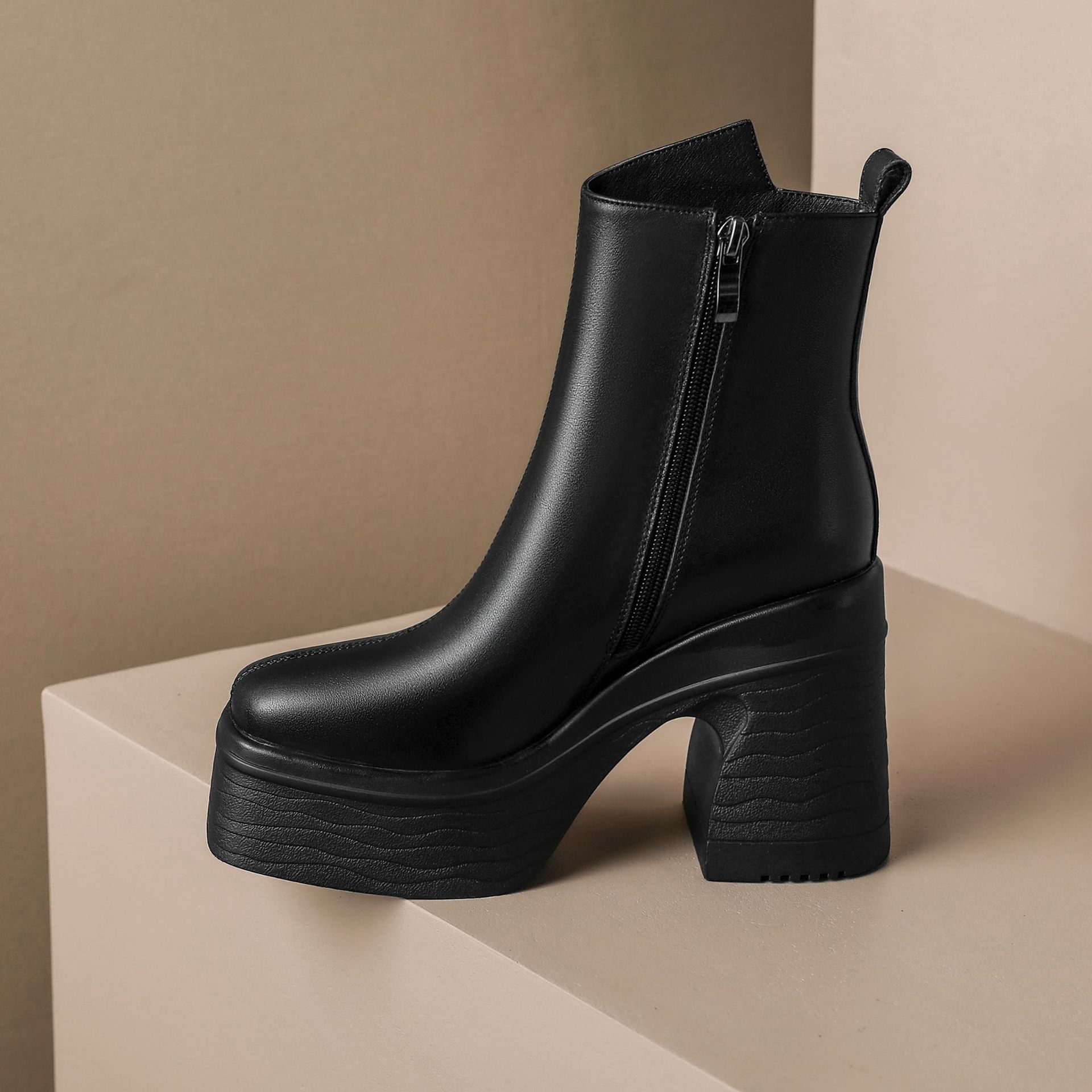 블랙 벨벳 안감