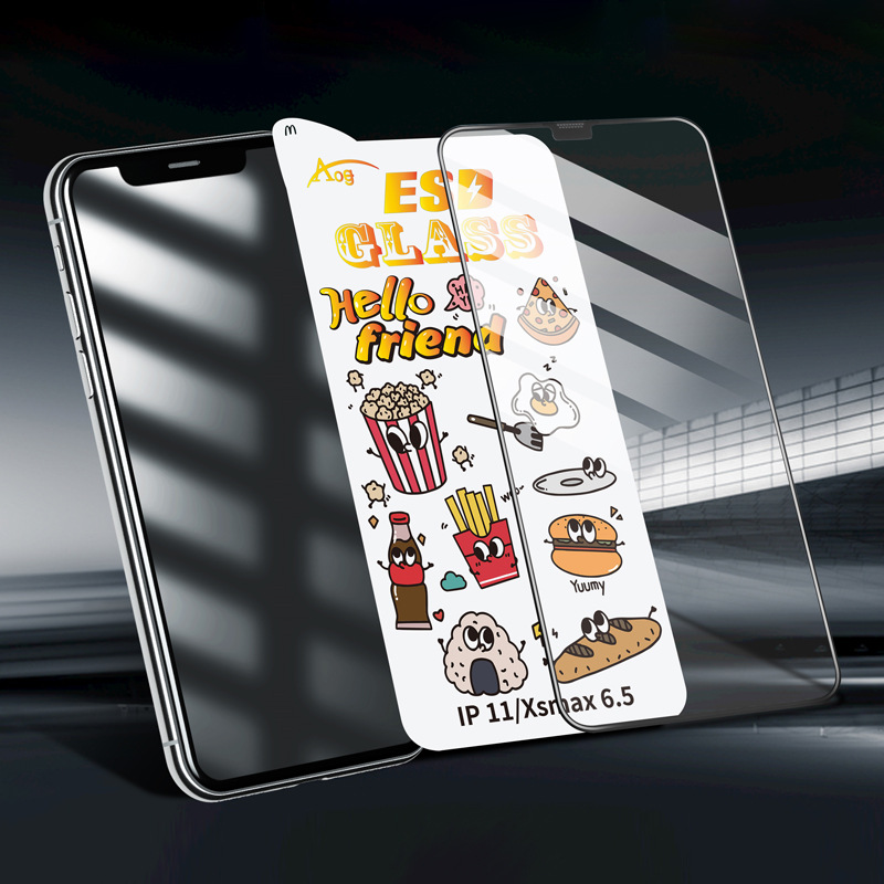 Aplicable a Apple 14 Peep-Prueba de película templada cubierta de pantalla completa iPhone13promax resistente a la caída 12/XS/X/Mini/8