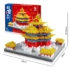 2886 building blocks in the Forbidden City Corner Tower [Exquisite Gift Box]
