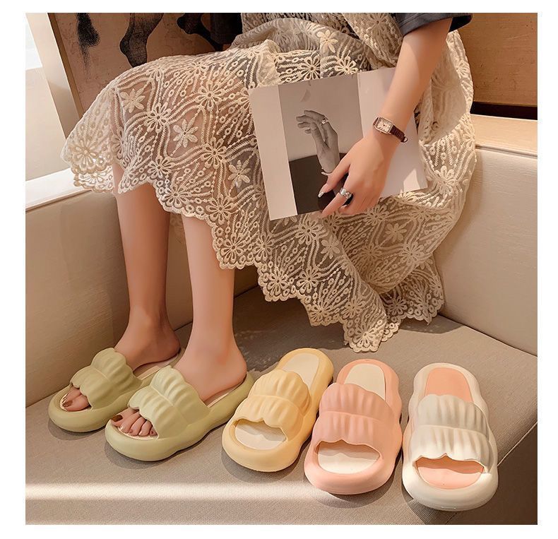 Women Slippers Flip-Flops Pool Rubber Leather Quick Drying Sandals_voghion.com
