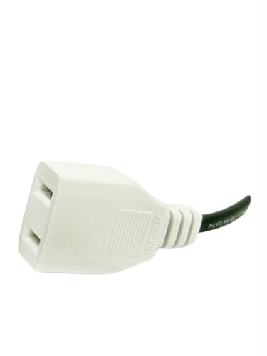 Anoxy copper male and female plugs, monitor connector with two holes and wire, two-prong female plug for waterproof power connection