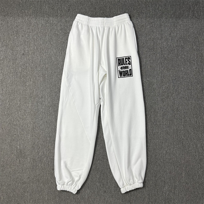 Midea graffiti letra impresión conjunto de camisa con capuz suelta pantalones casuales para hombre