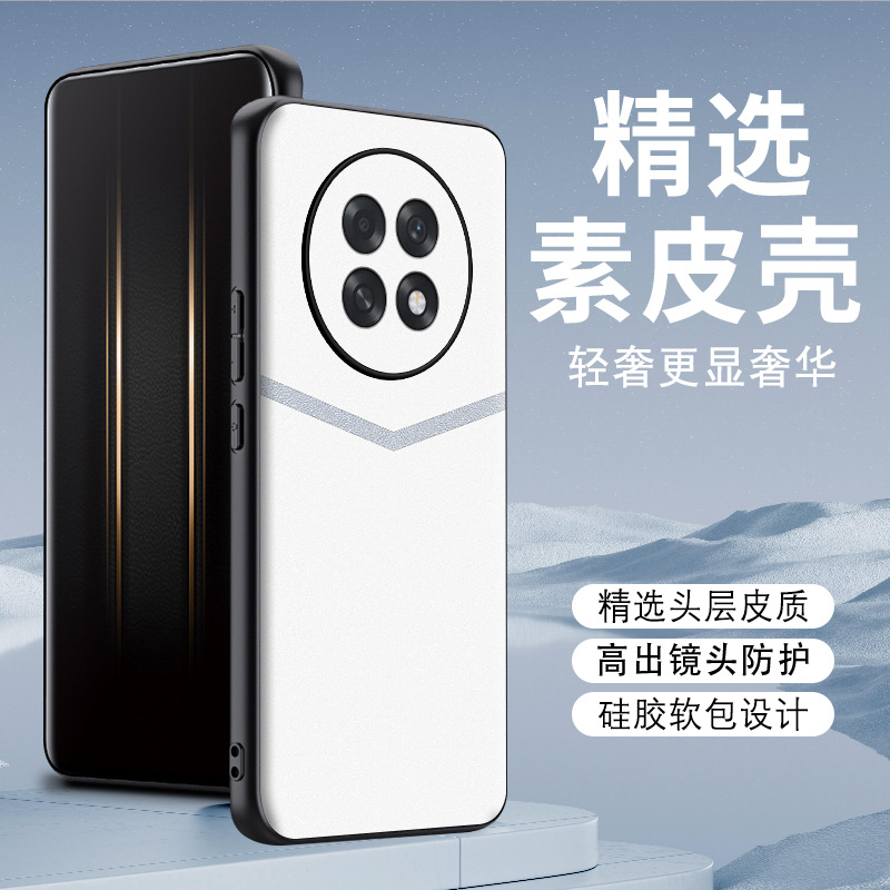 适用oppok13s手机壳全包皮质防摔k13turbo商务k12s创意V型拼接