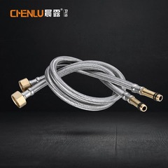 クロスボーダー304ステンレス鋼線編組ホースシンクシンク蛇口洗面器蛇口温水および冷水入口ホース