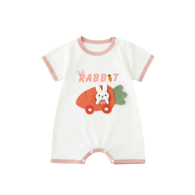 Детский летний overall DUUDUU для новорожденных, бодисвит с коротким рукавом